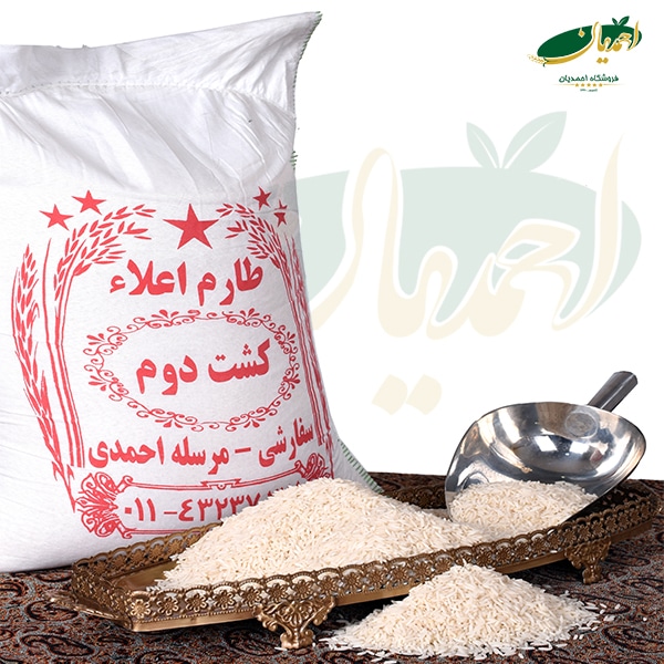 برنج طارم اعلاء کشت دوم