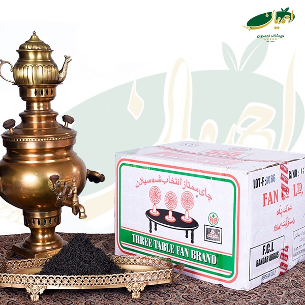 چای پر سفید سه پنکه اصل