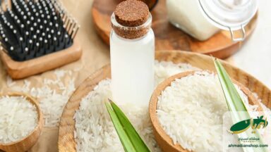 خواص برنج برای پوست و مو